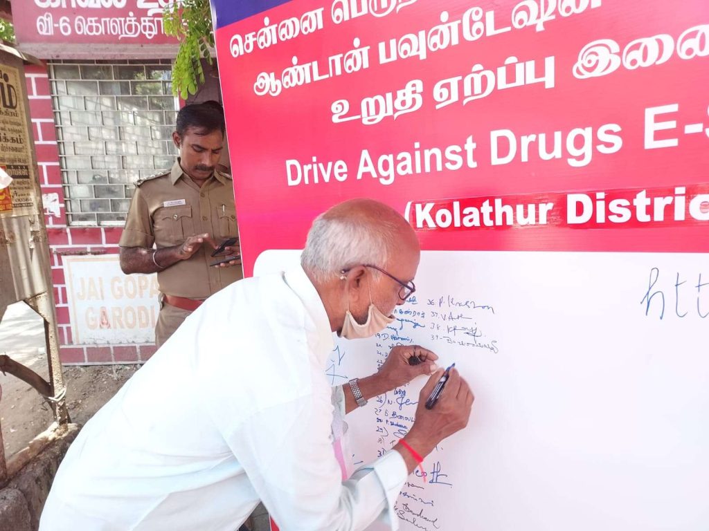 Drug Awareness Signing Campaign 4