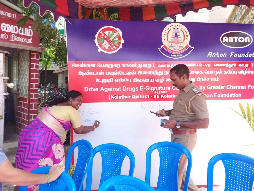Drug Awareness Signing Campaign 8