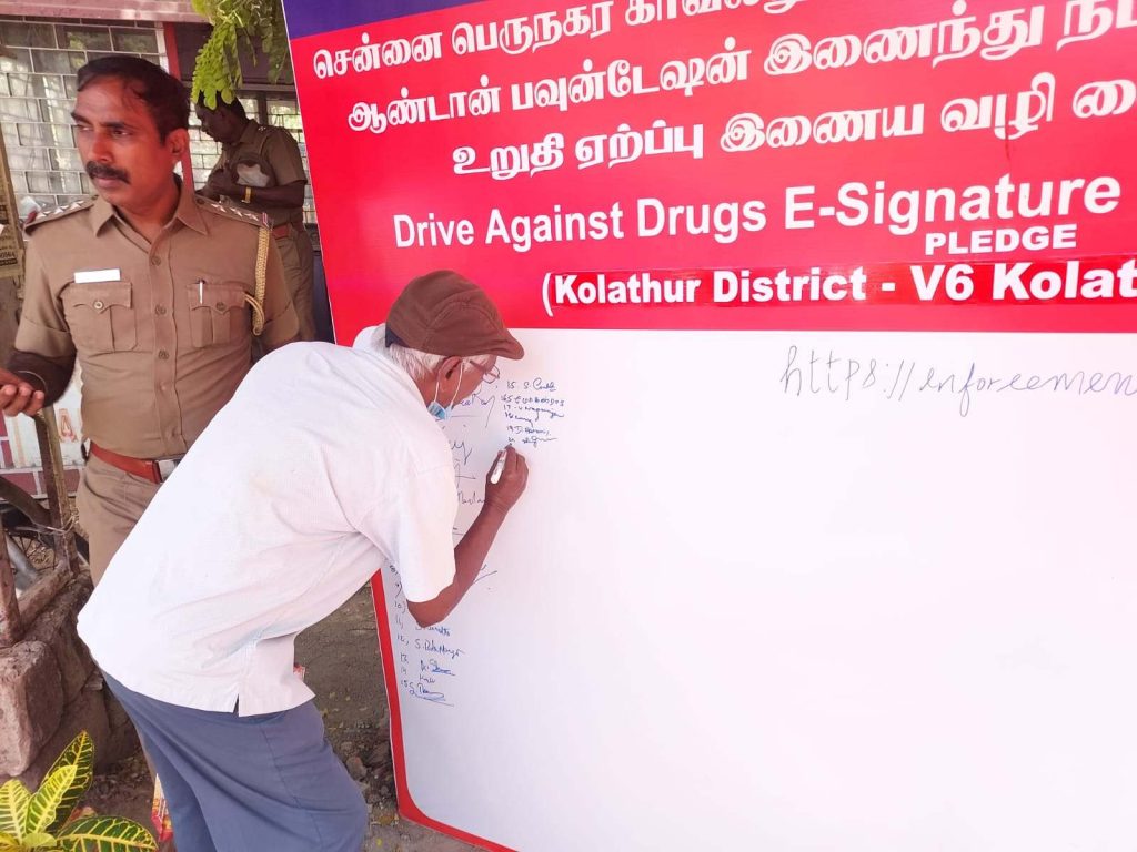 Drug Awareness Signing Campaign 14