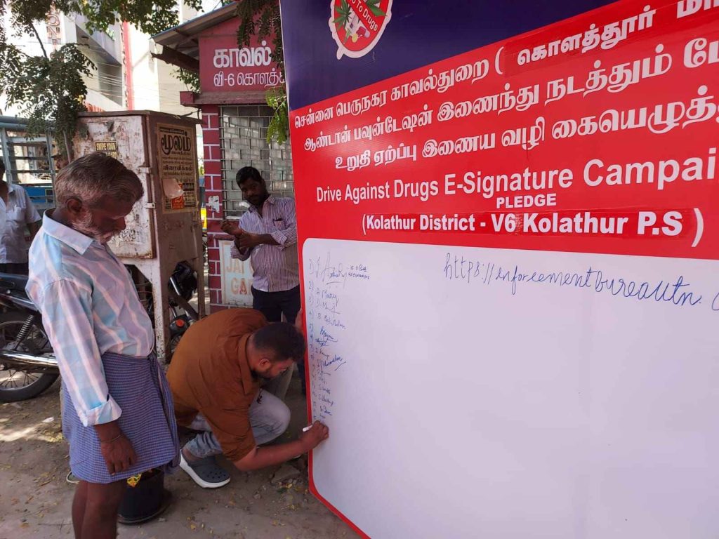 Drug Awareness Signing Campaign 17